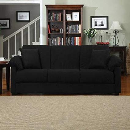 Montero Microfiber Convert-a-Couch Sofa Sleeper Bed