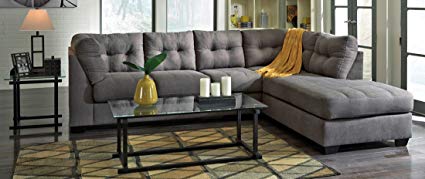 Signature Design by Ashley Maier Charcoal RAF Sectional